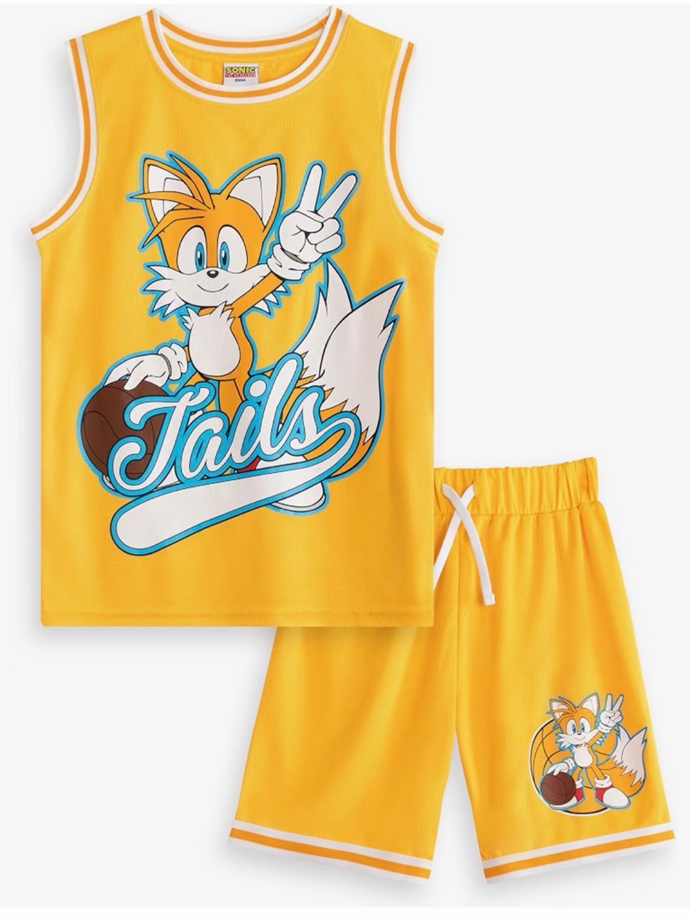 Tails two-piece basketball set